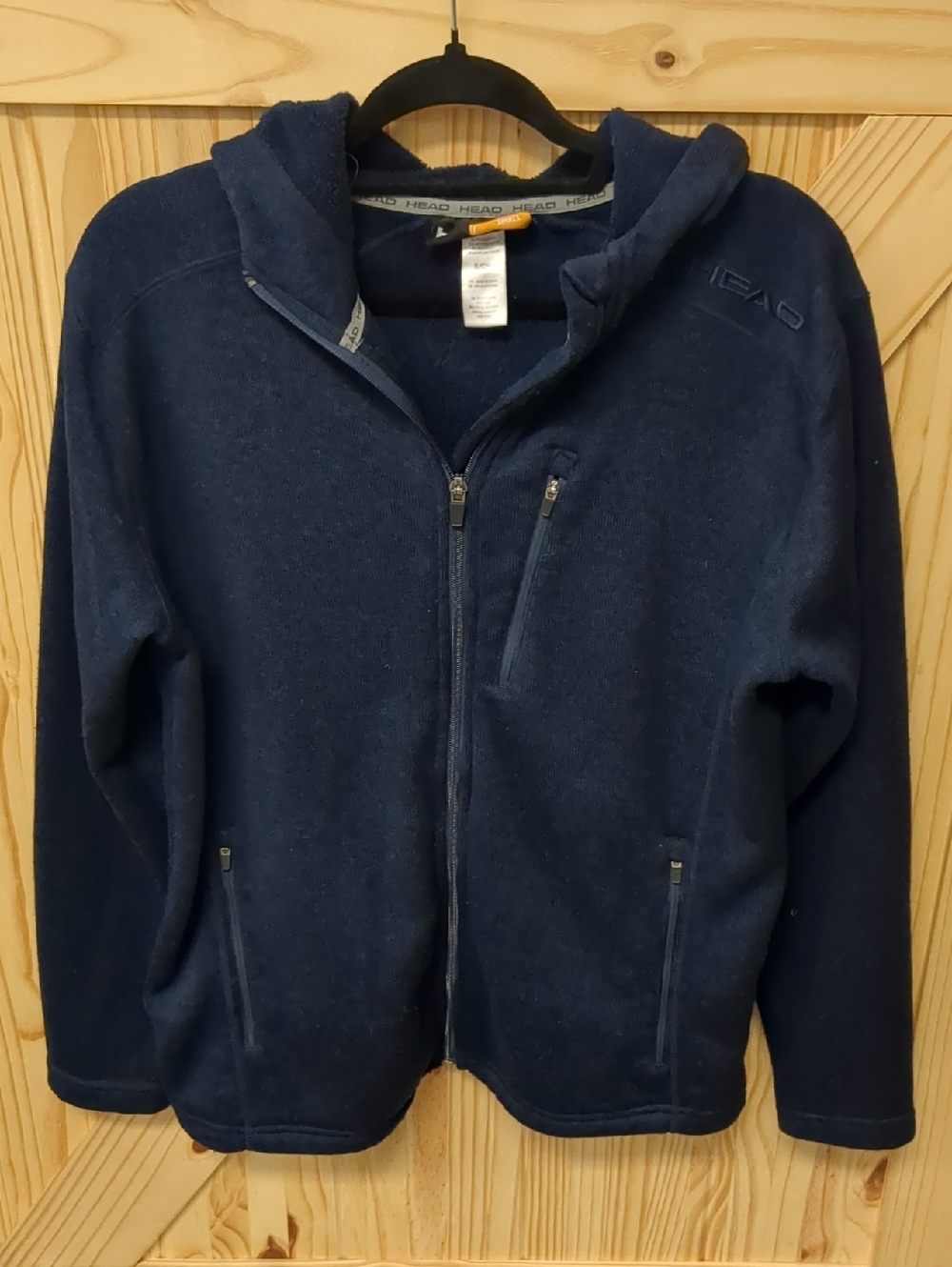 Head Men's Navy Full-Zip Hooded Jacket